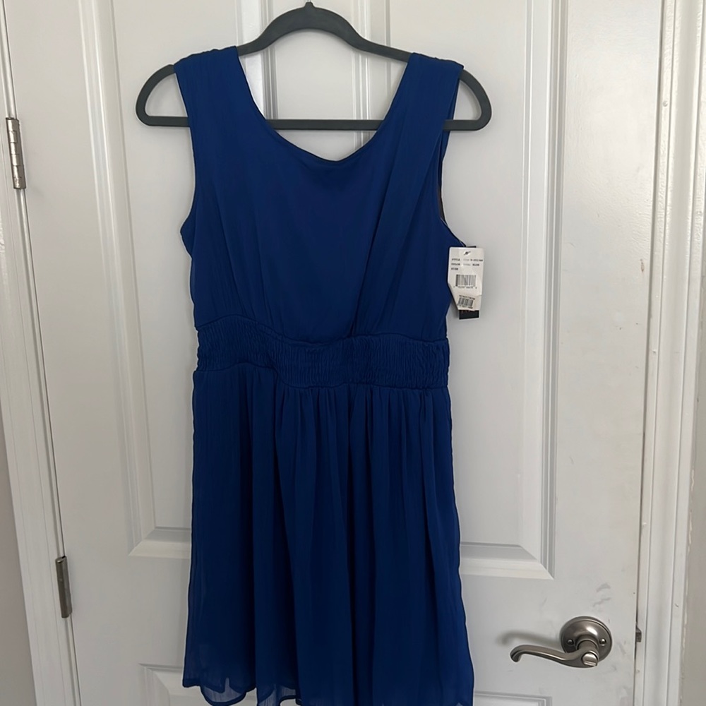 Fire Los Angeles Navy Dress Sz Med